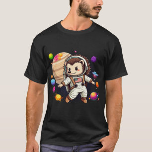 Hedgehog Astronaut: Explore the Cosmos with Our Ad T-Shirt