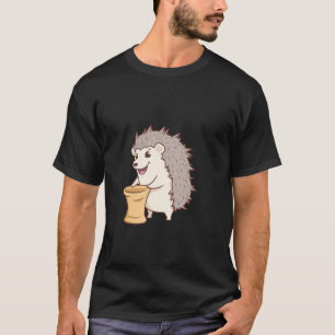 Hedgehog at pottery T-Shirt