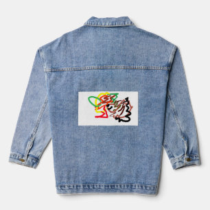 Hedgehog Autumn Denim Jacket