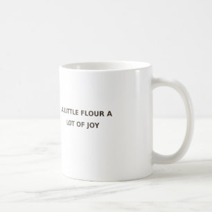 Hedgehog Baking - A Little Flour A Lot of Joy Coffee Mug