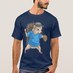 Hedgehog Baseball Baseball glove T-Shirt