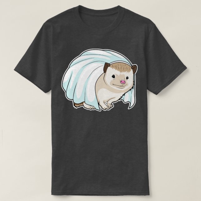 Hedgehog Bride Wedding T-Shirt (Design Front)