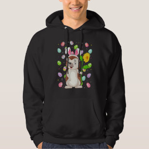 Hedgehog Bunny Easter Egg Hedgehog Easter Sunday Hoodie