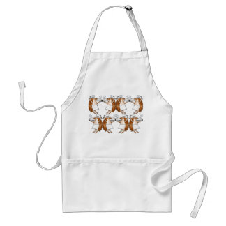 hedgehog chefs kitchen apron