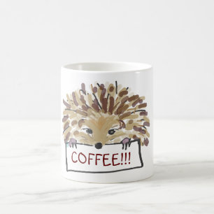 Hedgehog coffee mug