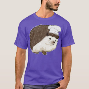Hedgehog Cook Chef hat T-Shirt
