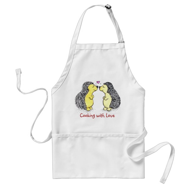 Hedgehog Cooks Standard Apron (Front)