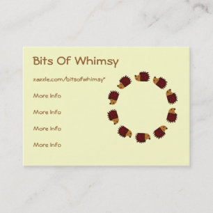 Hedgehog Crossing! Business Card
