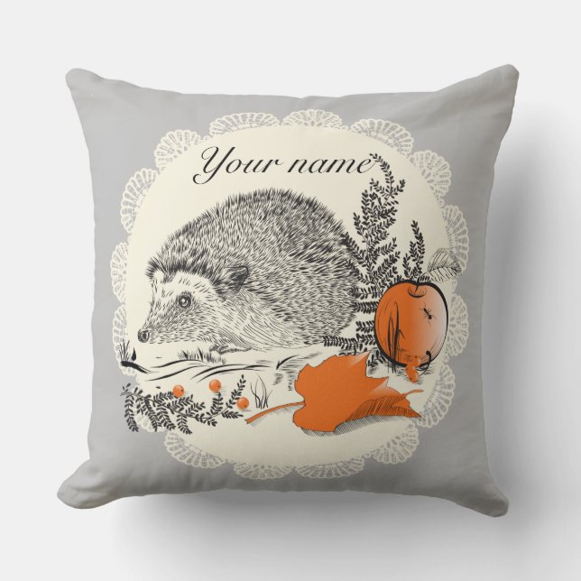 Hedgehog Cushion (Front)