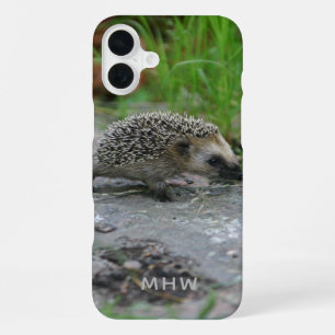 Hedgehog custom monogram phone cases