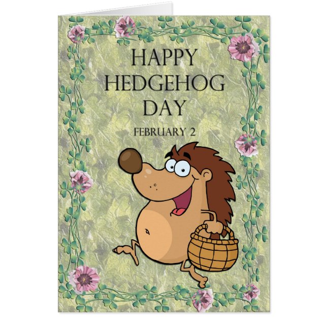 Hedgehog Day February 2 (Front)
