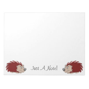 Hedgehog Design Notepad