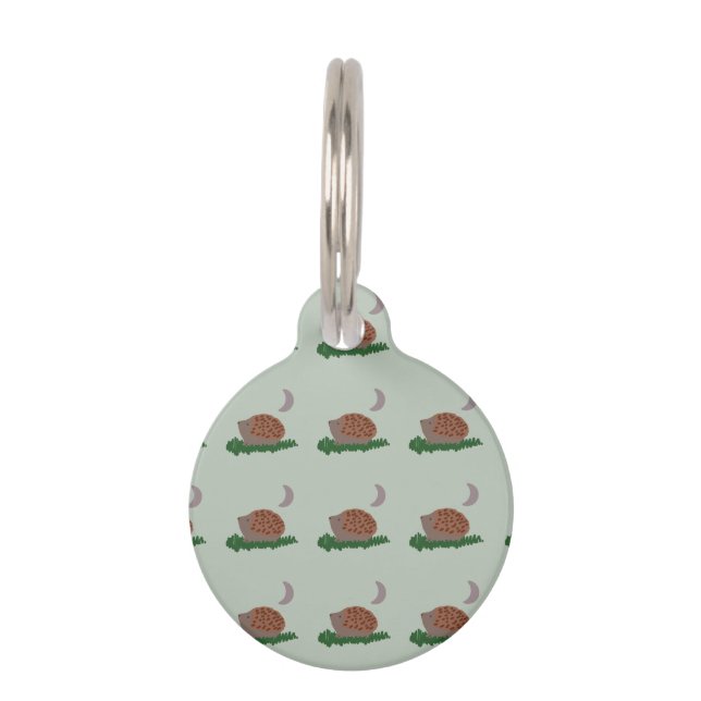 Hedgehog Dog Tag (Front)