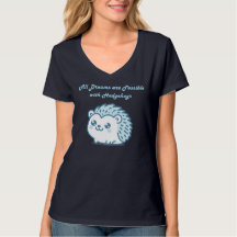 Hedgehog dreams V-neck  