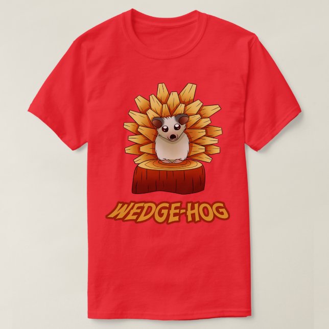 Hedgehog For penter Wood Worker T-Shirt (Design Front)