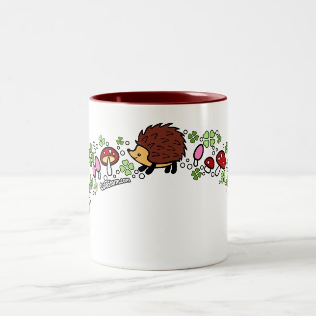Hedgehog forest mug (Center)