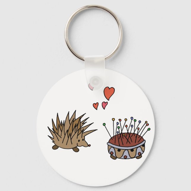 Hedgehog - hedgehog key ring (Front)