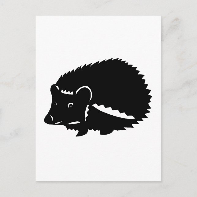 Hedgehog hedgehog postcard (Front)