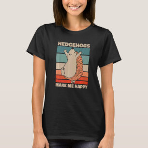 Hedgehog Hedgehogs Prickly Hoglet T-Shirt