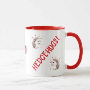 Hedgehog, Hedgehugs, Gift For BFF, Friend, Lover,  Mug