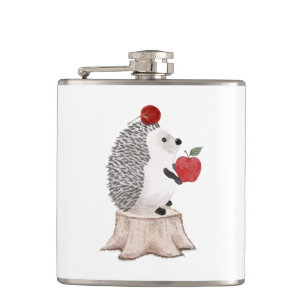 Hedgehog Hip Flask