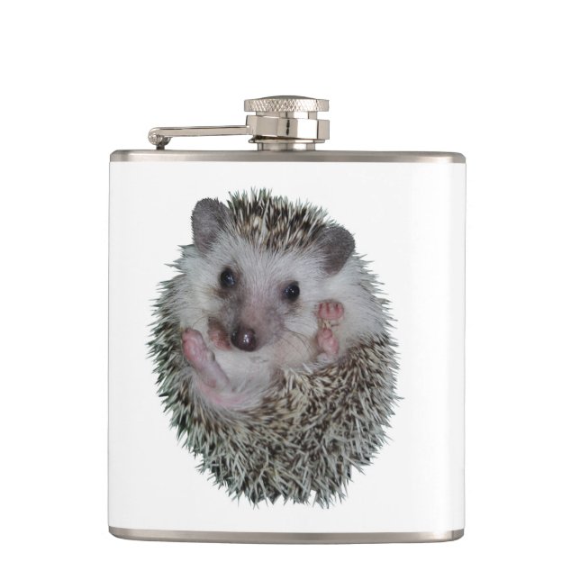 Hedgehog Hip Flask (Front)