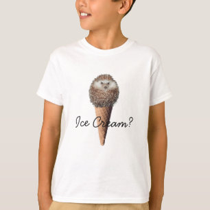 Hedgehog Ice Cream T-Shirt