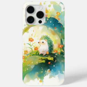 Hedgehog Leaf Hideaway iPhone 15 Pro Max Case