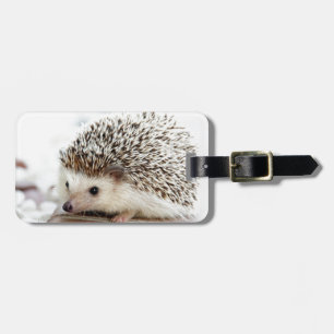 Hedgehog Luggage Tag