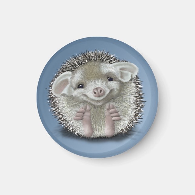 Hedgehog Magnet (Front)