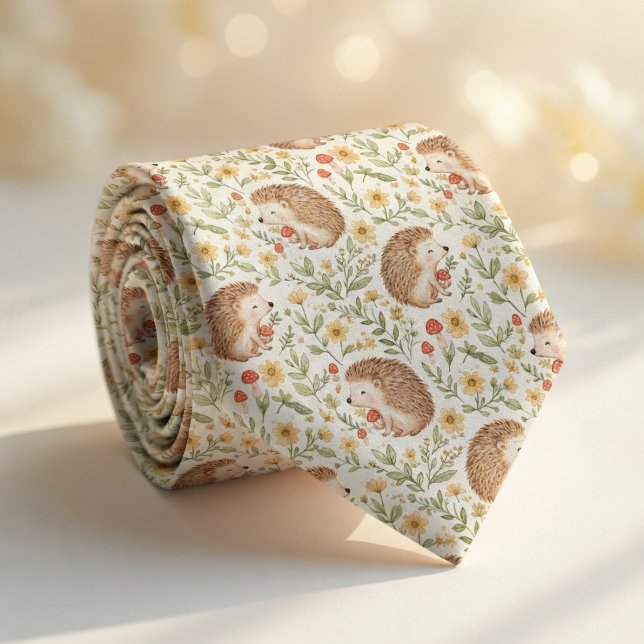 Hedgehog Meadow  Tie (Creator Uploaded)