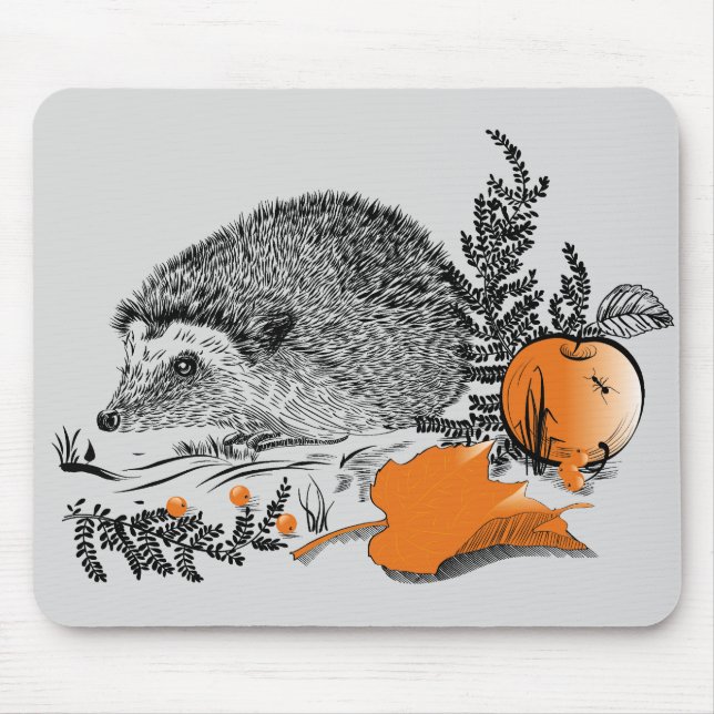 Hedgehog Mouse Pad (Front)