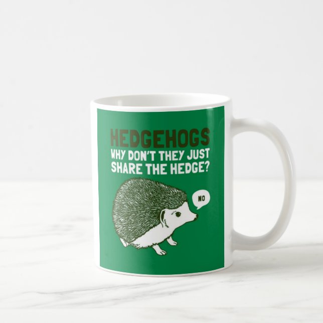 Hedgehog Mug (Right)