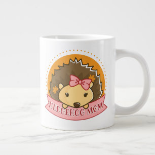 Hedgehog Mum Large Coffee Mug