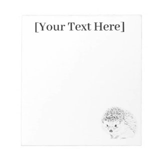 Hedgehog Notepad