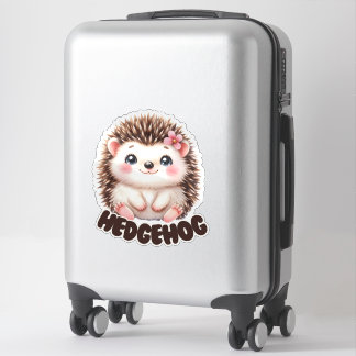 HEDGEHOG NURSERY STICKER