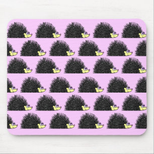 Hedgehog Parade Mousepad