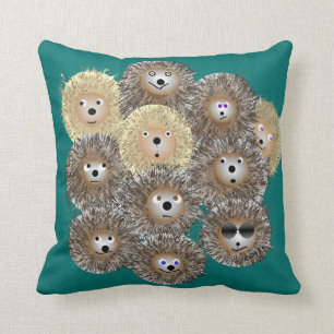 Hedgehog Party Pillow