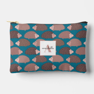 Hedgehog pattern accessory pouch