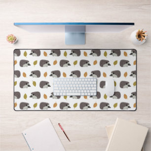 Hedgehog Pattern Desk Mat