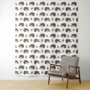 Hedgehog Pattern tapestries