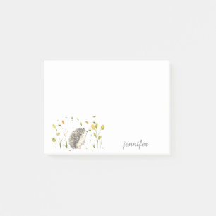 Hedgehog Personalise Post-it® Notes