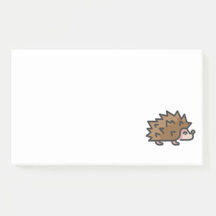 hedgehog post-it notes