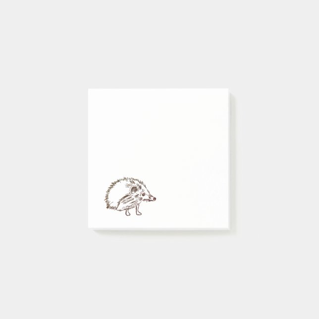 Hedgehog Post-it Notes (Front)