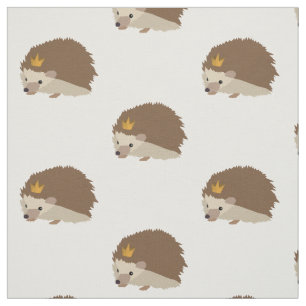 Hedgehog Print Fabric