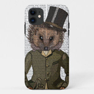 Hedgehog Rider Portrait iPhone 11 Case