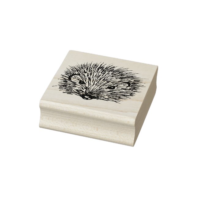 Hedgehog Rubber Stamp (Stamp)