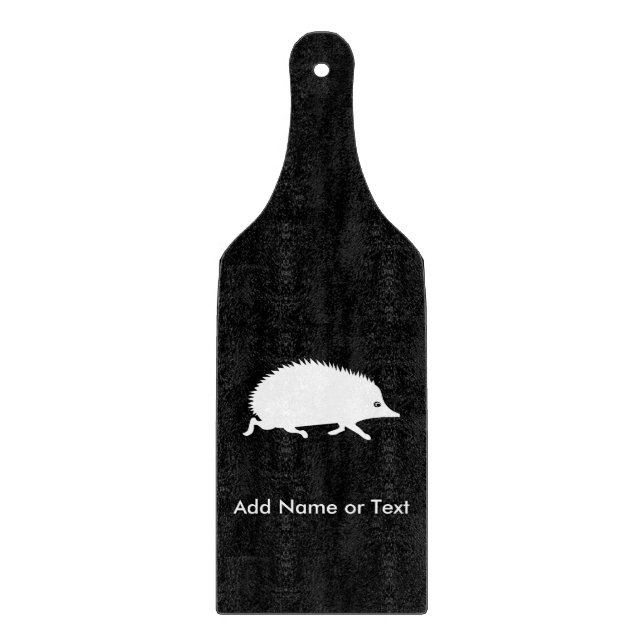 Hedgehog Running Cutting Board (Front)