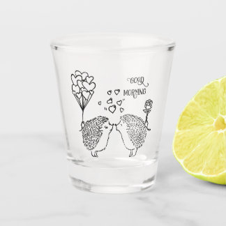   hedgehog Shot glass