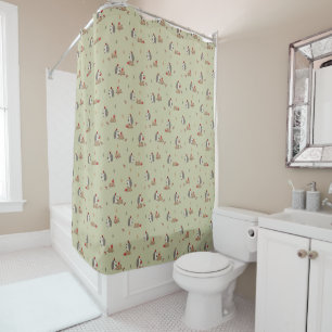 Hedgehog Shower Curtain